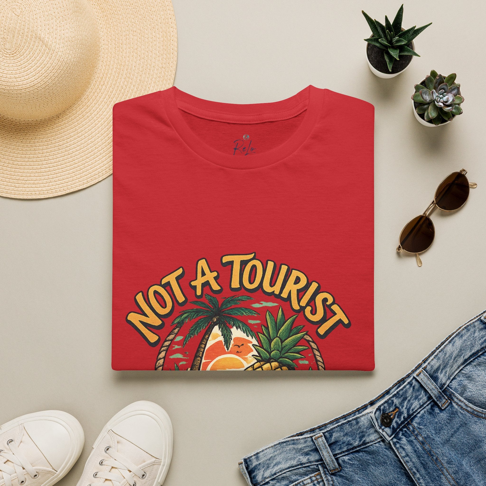 Not A Tourist T-Shirt