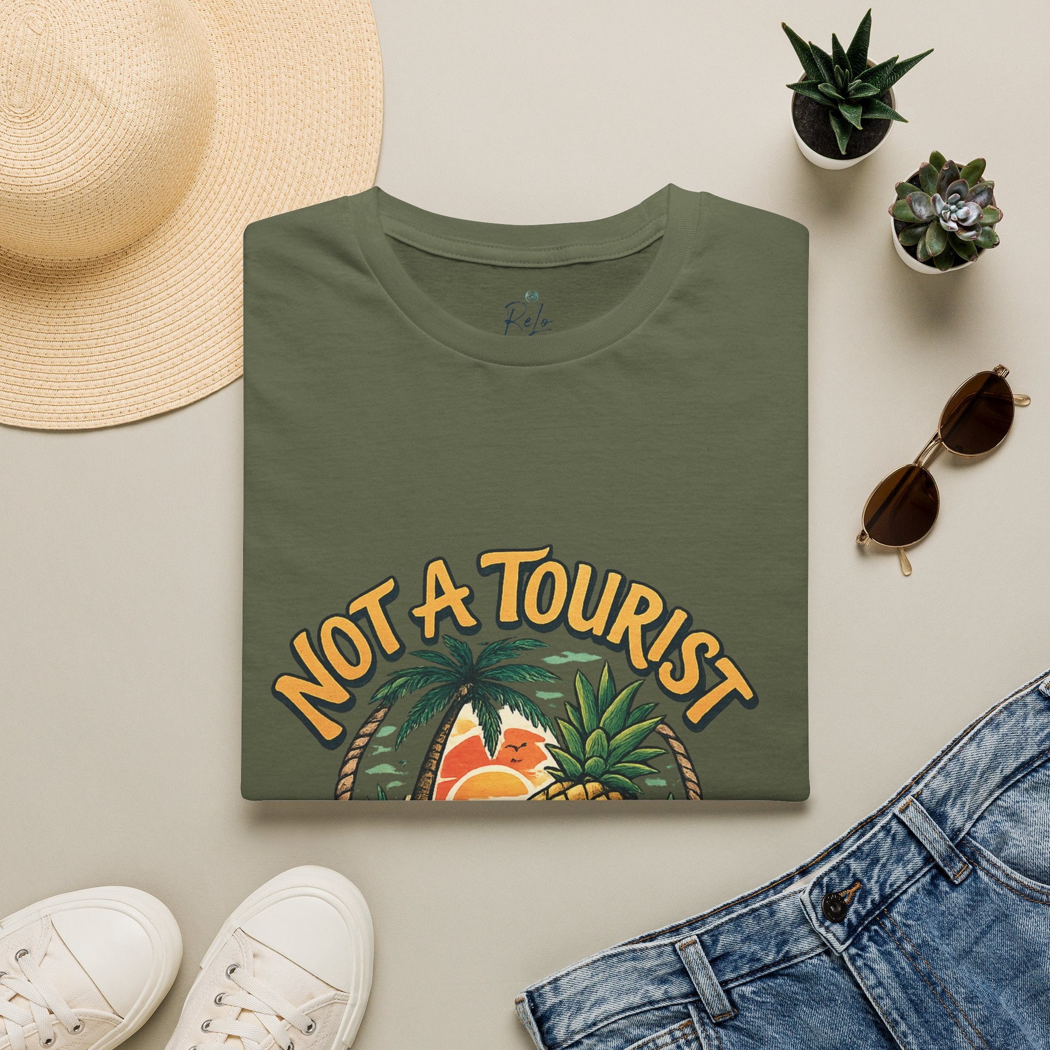 Not A Tourist T-Shirt